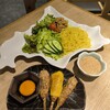 産地直送 粋な居酒屋 あいよ - 青じそ胡麻だれラーメンサラダ　つくね3種セット
