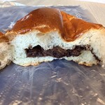 ブーランジェリー カワ - チョコクリームパン　断面
