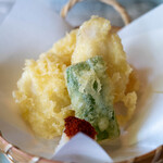 川越 いちのや - 2026.4 なまずの天ぷら（730円）