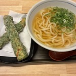 うどんウエスト - 料理写真:ちくわ磯辺揚げうどん