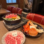 壽喜燒 松葉蟹・鱈場蟹吃到飽 和牛與螃蟹 三條河原町店 - 