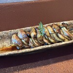 魚登久 - 肝焼き