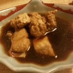 うを徳 - 金目煮付け、ホウボウしんじょ