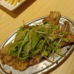 個室完備 大眾燒鳥酒場 Toriichizu 富山店 - 皮燒藥味醋　¥549