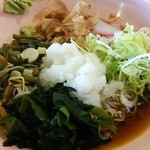 Tenten Shokudou - 山菜おろしそば（大盛）