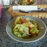 カフェ ポアロ - セットのサラダ