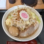 ラーメン食堂 縁 - ガリ豚　中　野菜マシ
