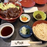 岩井屋 - 味噌カツ丼セット