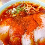 麺屋　神やぐら - 真ん中の辛さです！！