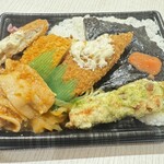 デリシア - 豚生姜焼とのり明太弁当