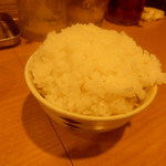 横浜家系らーめん三元 - おかわり　ご飯大盛り２