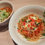 アジトイズム - 【イレギュラー】もつ煮に狂う ペペロッソ（800円）