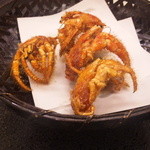 割烹の宿 美鈴 - ヤドカリの姿揚げ