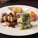 2．三種前菜盛り合わせ