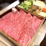 黃金出汁涮涮鍋與江戶前壽司 肉之Asatsu 梅田御初天神店 - 