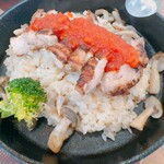 なかのグリル - 料理写真:炭火焼きチキンステーキピラフセット