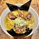 きくちひろき - 青鬼(青とうがらしエキス入り)塩ラーメン