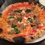 ナポリピッツァ Pizzeria la Rossa - 15年2月 サルシッチャ