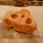 天ぷら 大塚 - レンコン