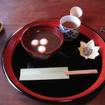 竹情荘 - 白玉ぜんざい(2012.12)