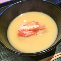じき 宮ざわ - 海老芋ずわい蟹お椀