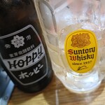 もつ焼き ごう - 黒ホッピー