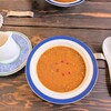 バックシュトゥーベ - 豆のスープ、後から酢を入れて味変しても風味が変わり美味しい