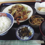 カレー屋JIJI - 焼肉定食：650円
