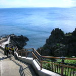 沖縄タコライス　きじむなぁ - 真栄田岬を眺められます