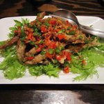 中国料理 堀内 - ワカサギの唐揚げガーリック風味