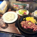 いきなりステーキ - ワイルドステーキ３００ｇ １２００円