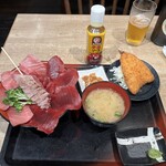 徳多屋 - ■贅沢まぐろ丼￥1,980