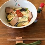 ラーメン イッケン - 2年ぶりのピザそば1100円税込！