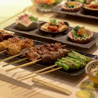 【本格焼き鳥】『伊達鶏』『京紅地鶏』をメインに使用