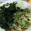 あり賀せいろう - わかめに春菊天プラスで650円