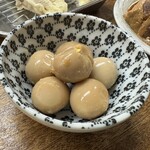 大衆酒場 馬越 - うずらニンニク