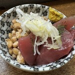大衆酒場 馬越 - マグロ納豆
