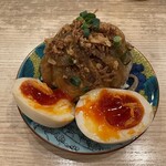 イカの店 PUNCHI - 半熟たまご塩辛ポテトサラダ