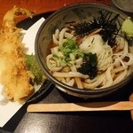 うどん居酒屋 澄 - 穴子天うどん(冷)980円