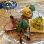 HELIX - 2015.2. アテは前菜三種盛り