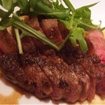 横浜馬車道 旬の肉料理イタリアン オステリア・アウストロ - 2015.2.  下田猪のグリル そのズーゴのソース