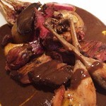 横浜馬車道 旬の肉料理イタリアン オステリア・アウストロ - 2015.2.  ベキャスのロースト サルミソース