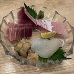 イカの店 PUNCHI - 本日の刺身盛合せ