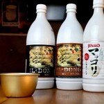 韓国屋台酒場 韓兵衛 - マッコリ