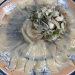 蕎麦 天ぷら 翔 - フグ刺
