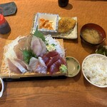 埼玉漁港 海鮮食堂 そうま水産 - マルケンそうま定食　¥1380