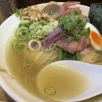 メヂカそば 吟魚 - まずはプースーから…