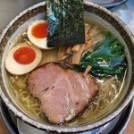 麺屋 才蔵 - 鶏味玉しお