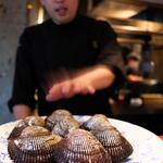 蒼 - この日の赤貝もすごく立派でした。