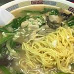 やじ満 - 味噌の牡蠣ラーメン（にんにくなし）